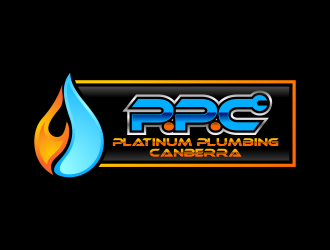 Platinum Plumbing Canberra logo design by ekitessar