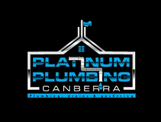 Platinum Plumbing Canberra logo design by ZQDesigns