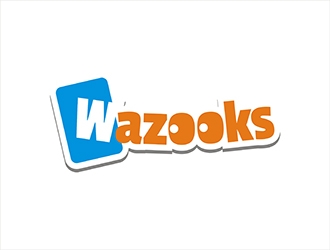 Wazooks logo design by gitzart