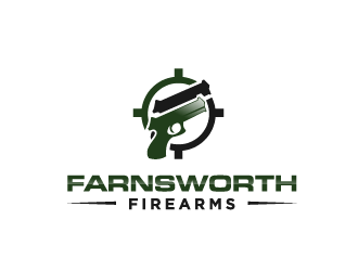 Farnsworth Firearms logo design by booma