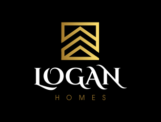 LOGAN HOMES logo design by JessicaLopes