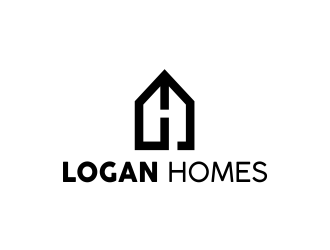 LOGAN HOMES logo design by WooW