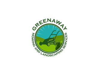 Greenaway - Mowing and Landscaping Services  logo design by kanal