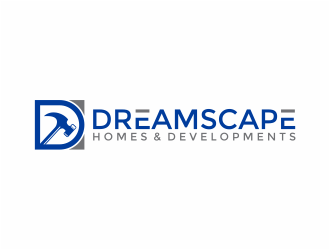 Dreamscape  Homes & Developments logo design by mutafailan