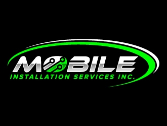Mobile Installation Services Inc. logo design by jaize