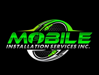 Mobile Installation Services Inc. logo design by DreamLogoDesign