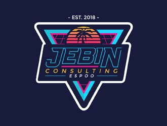 Jebin logo design by neonlamp