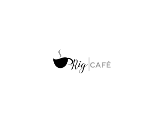 Rig café  logo design by bricton