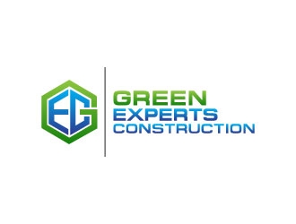 Green Experts Construction logo design by pixalrahul