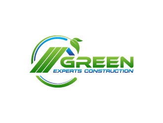 Green Experts Construction logo design by pixalrahul
