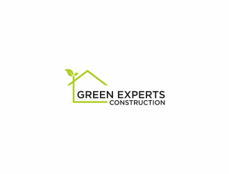 Green Experts Construction logo design by sitizen