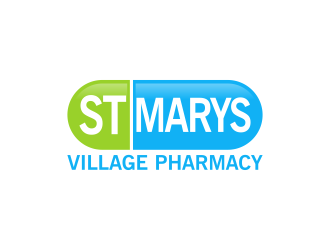 ST MARYS VILLAGE PHARMACY logo design by Lavina