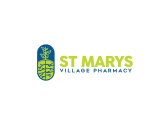 ST MARYS VILLAGE PHARMACY logo design by Suvendu