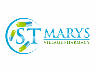 ST MARYS VILLAGE PHARMACY logo design by Mahrein