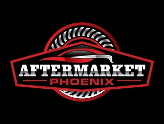 Aftermarket Phoenix  logo design by Suvendu