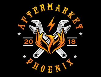 Aftermarket Phoenix  logo design by DreamLogoDesign