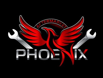 Aftermarket Phoenix  logo design by DreamLogoDesign
