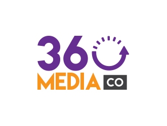 360 Media Co. logo design by zubi