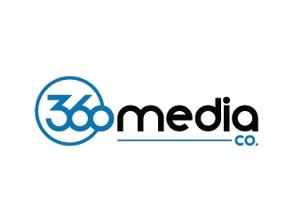 360 Media Co. logo design by logoesdesign