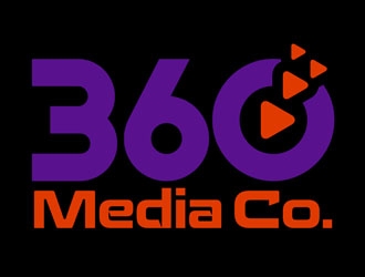 360 Media Co. logo design by CreativeMania
