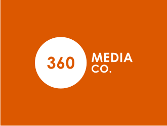 360 Media Co. logo design by Zhafir