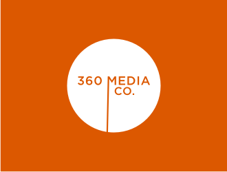 360 Media Co. logo design by Zhafir