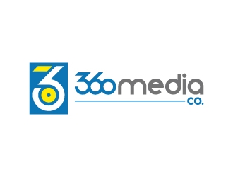 360 Media Co. logo design by logoesdesign