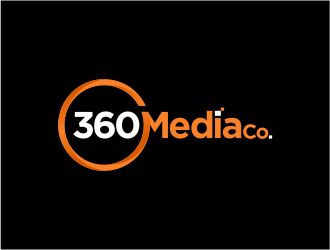 360 Media Co. logo design by FloVal