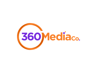 360 Media Co. logo design by FloVal