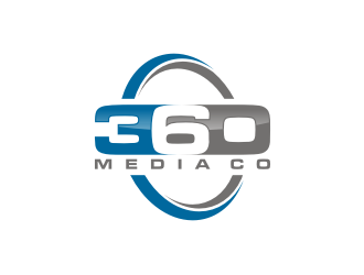 360 Media Co. logo design by rief