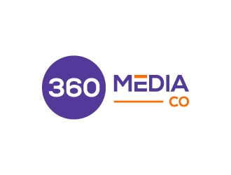 360 Media Co. logo design by Janee