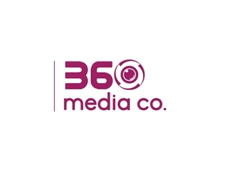 360 Media Co. logo design by happywinds logo
