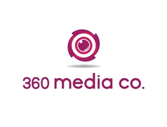 360 Media Co. logo design by happywinds logo