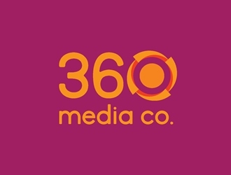 360 Media Co. logo design by happywinds logo