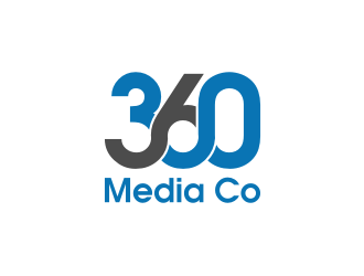 360 Media Co. logo design by Landung