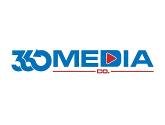 360 Media Co. logo design by xpdesign