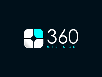 360 Media Co. logo design by SmartTaste