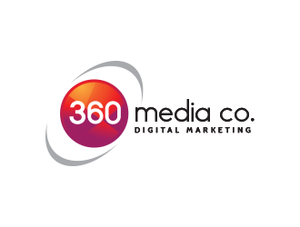 360 Media Co. logo design by vinve