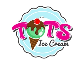 TOTS Ice Cream  logo design by ingepro