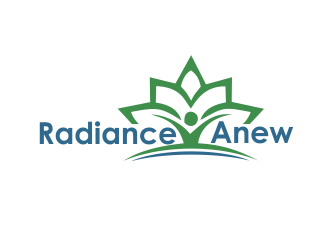 RadianceAnew logo design by giphone