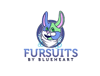 Fursuits By Blueheart logo design by DreamLogoDesign