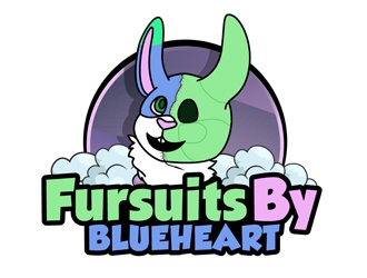 Fursuits By Blueheart logo design by DreamLogoDesign