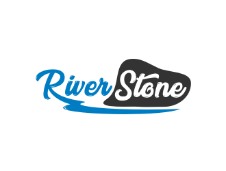 River Stone logo design by rdbentar