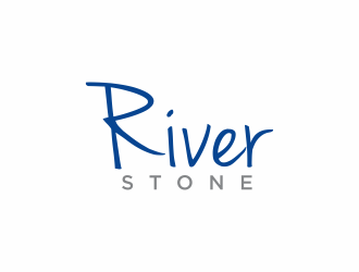 River Stone logo design by haidar
