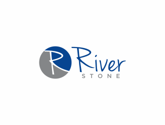 River Stone logo design by haidar