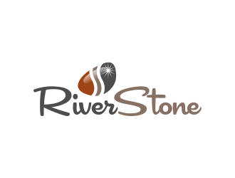 River Stone logo design by AisRafa