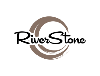 River Stone logo design by AisRafa