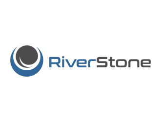 River Stone logo design by AisRafa
