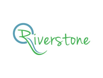 River Stone logo design by Erasedink