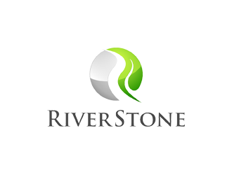 River Stone logo design by zeta